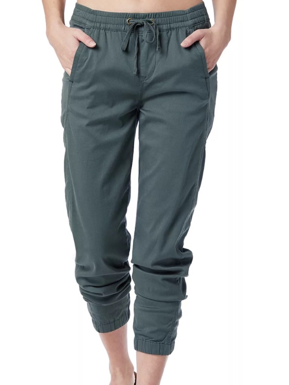 UNIONBAY Stretch Soft Sateen Jogger Pants Size Large